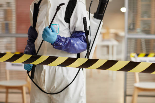 Professional Blood Cleanup technician working in Florence, OR